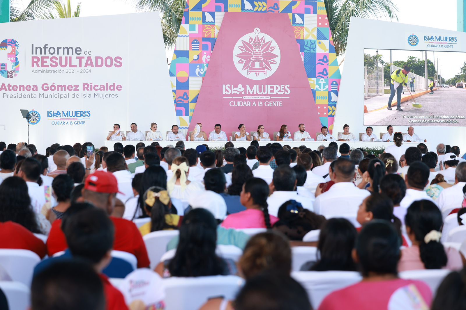 Atenea Gómez rinde su Tercer Informe de Resultados Deportes Quintana Roo