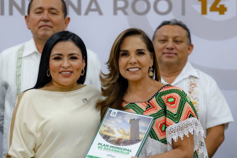 Entrega Blanca Merari a gobernadora Mara Lezama el Plan Municipal de ...