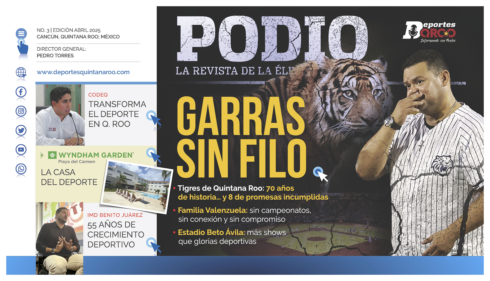 Portada Podio Revista Podio