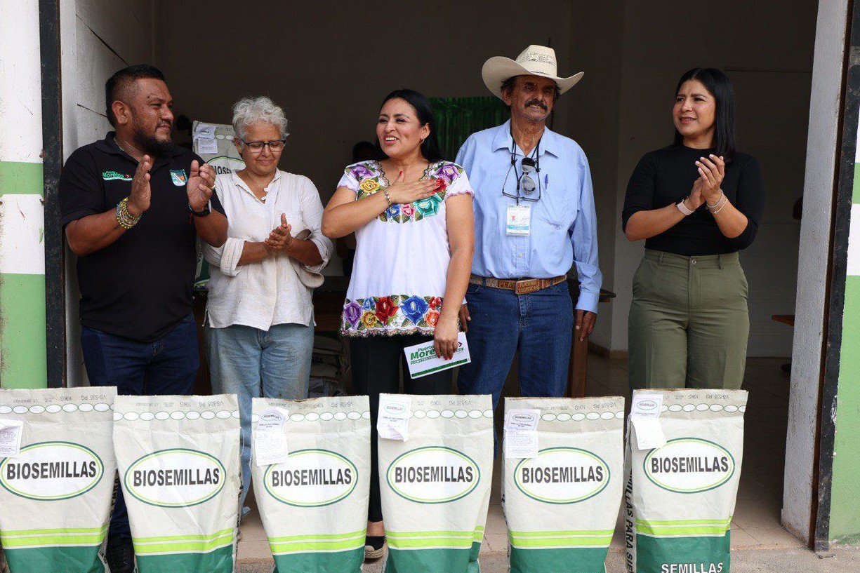 Blanca Merari fortalece el campo en Puerto Morelos con entrega de ...