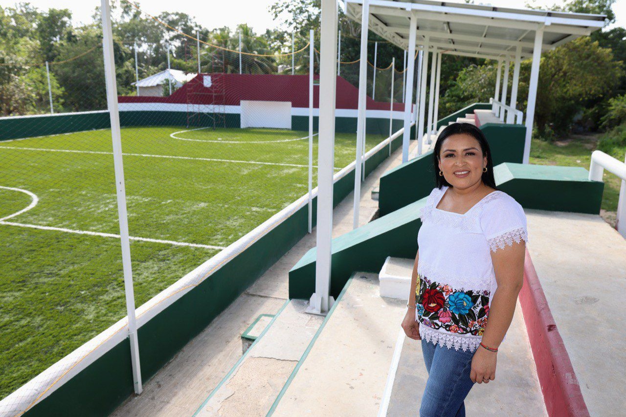 Puerto Morelos fortalece infraestructura deportiva en Leona Vicario ...