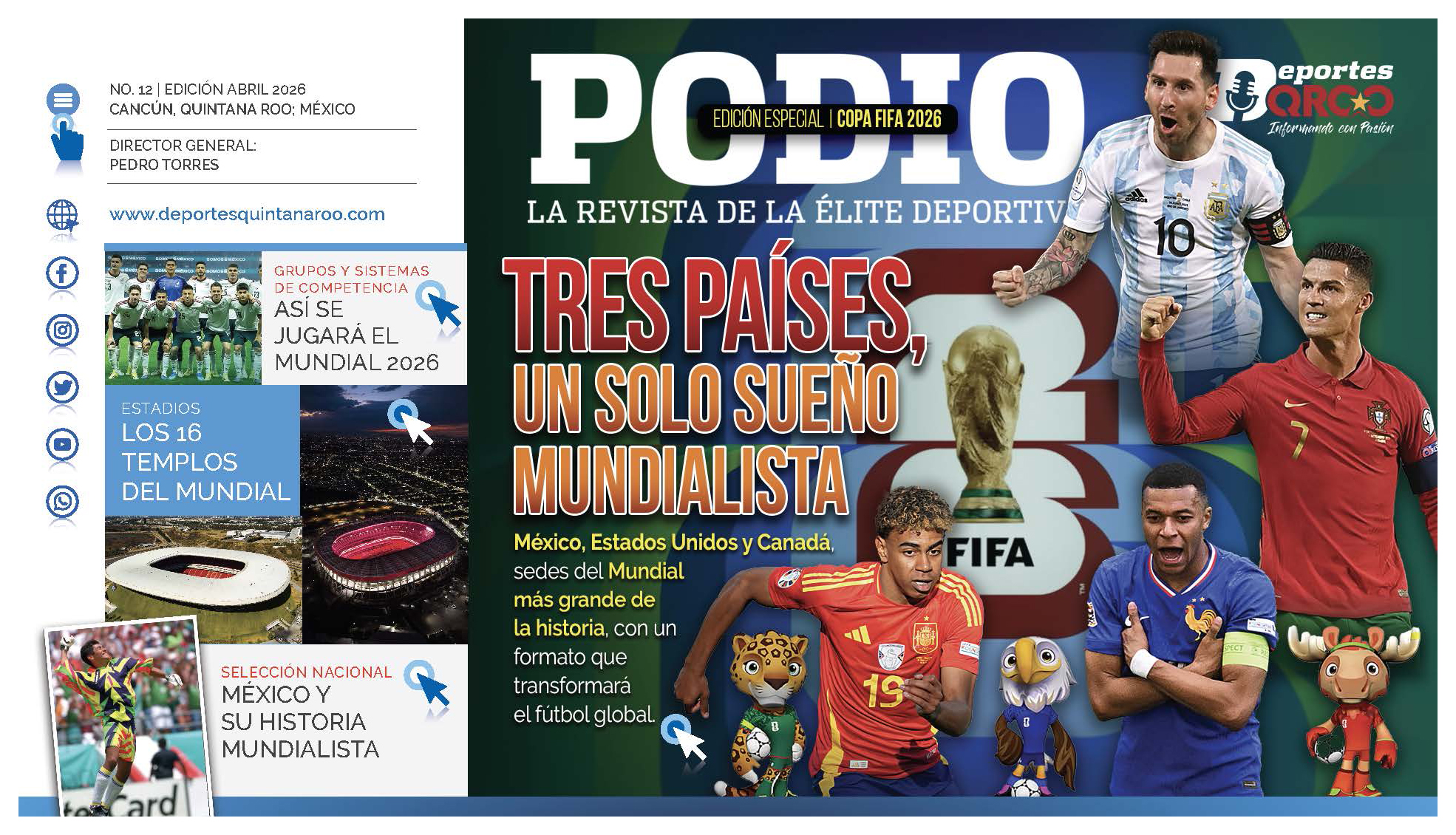 Revista PODIO Abril Mundial